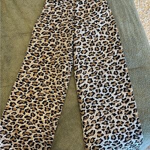 Maeve Leopard Print Ankle Pants
